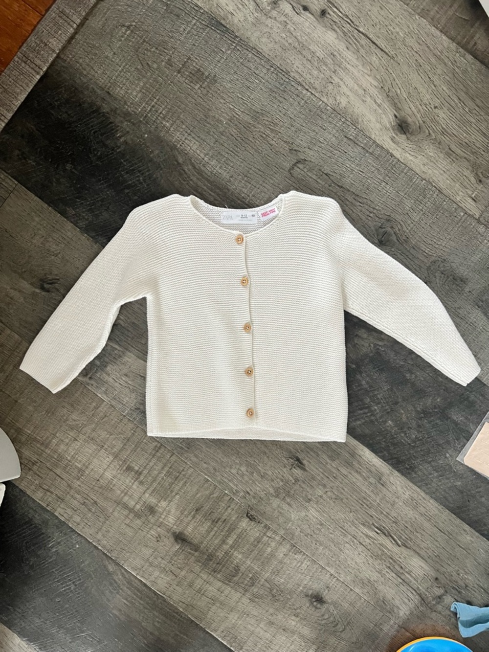 ZARA Knit Button-Front Cardigan